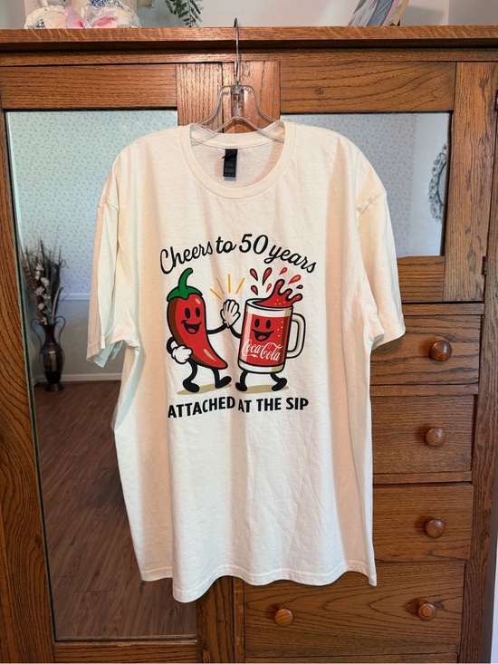 Coca Cola Other - Chili’s & Coke XL T-Shirt 50 Yrs With Coke